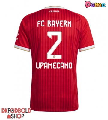 Bayern Munich Dayot Upamecano #2 Hjemmebanetrøje Dame 2026-27 Kort ærmer Bayern Munich Dayot Upamecano #2 Hjemmebanetrøje Dame 2026-27 Kort ærmer